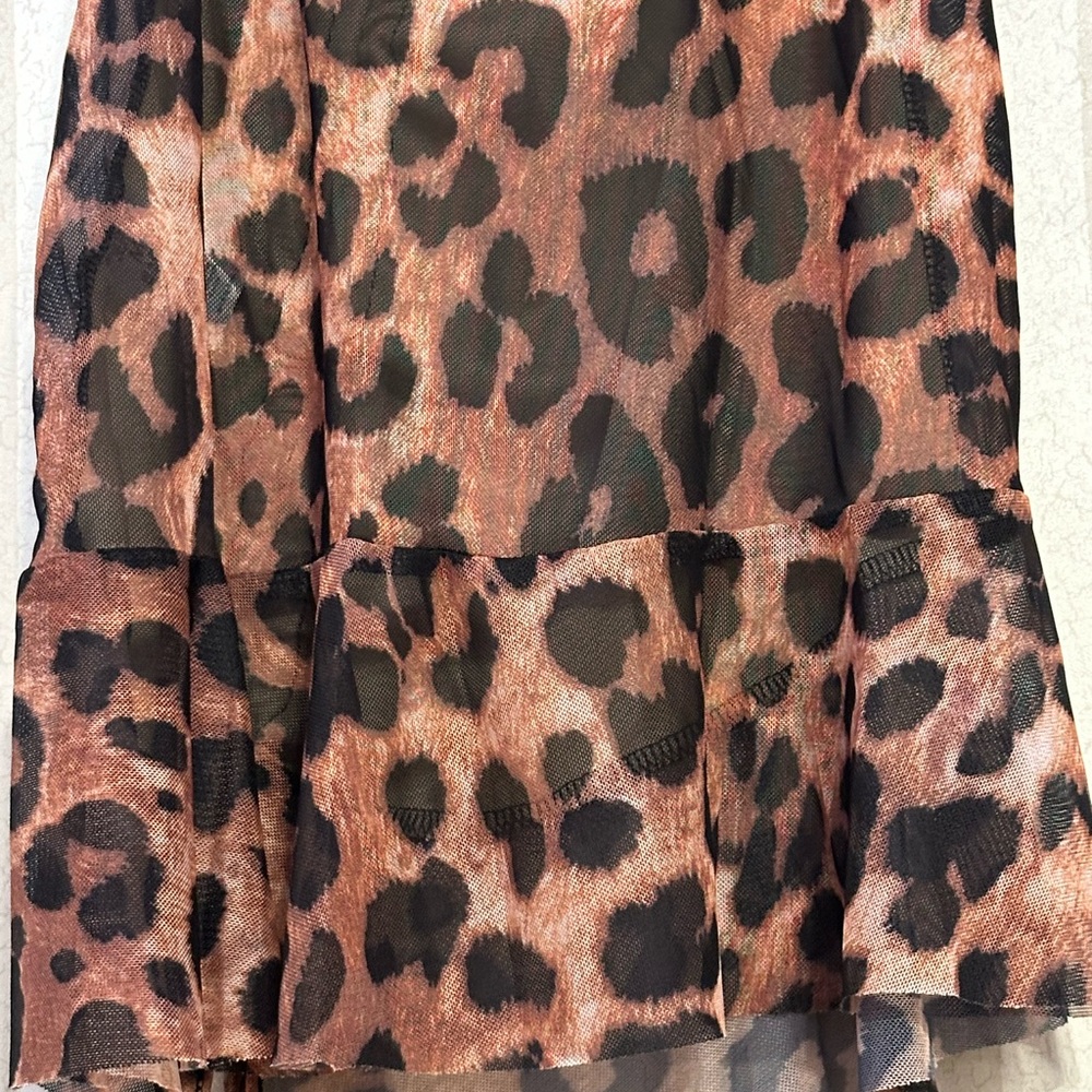 Leopard print chemise lingerie - Picture 12 of 12